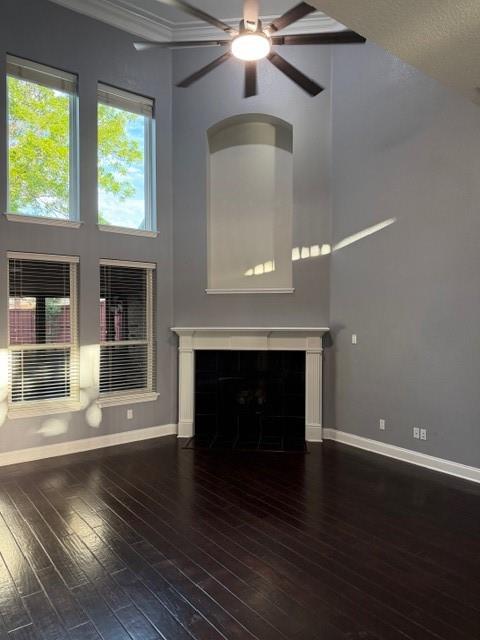 3814 Ridgecrest Avenue Rowlett, TX 75088 - Photo 8 of 24 a view of wooden floor fire place refrigerator and window in a room