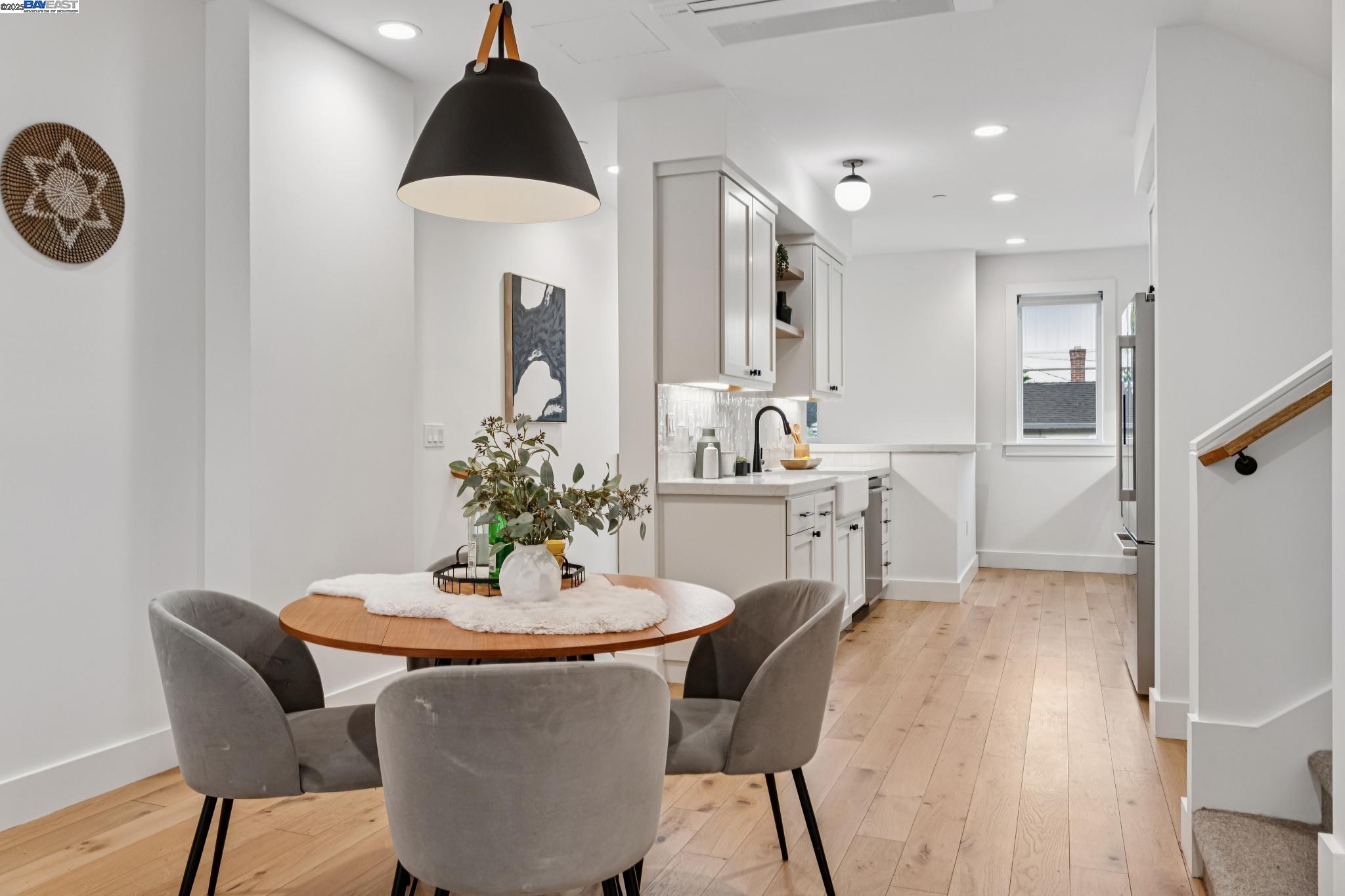 922 Brown Avenue Lafayette, CA 94549 - Photo 13 of 45 a dining room with furniture and wooden floor