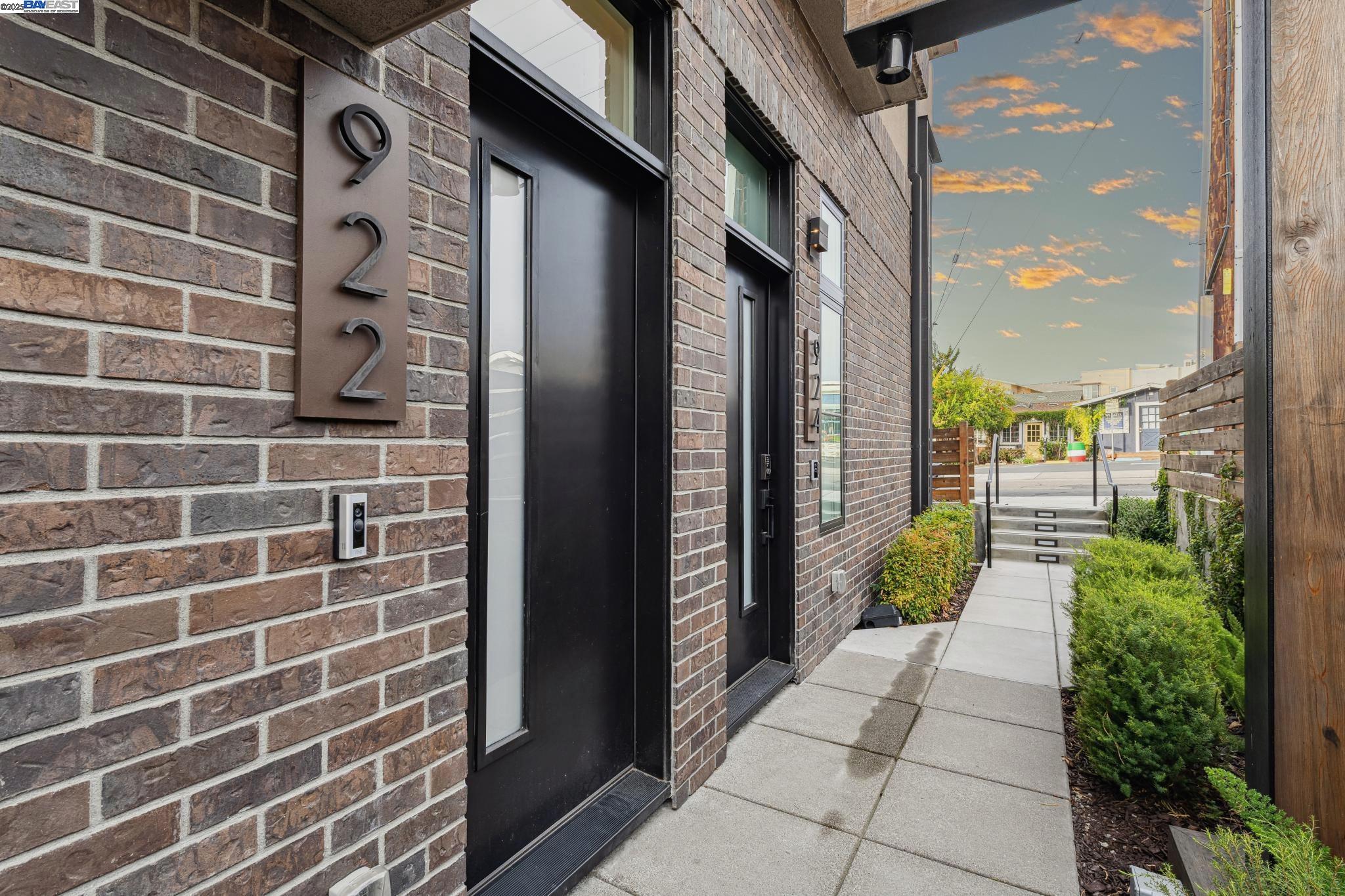 922 Brown Avenue Lafayette, CA 94549 - Photo 2 of 45 a view of a door and brick walls