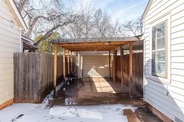 a front view of a house with stairs
