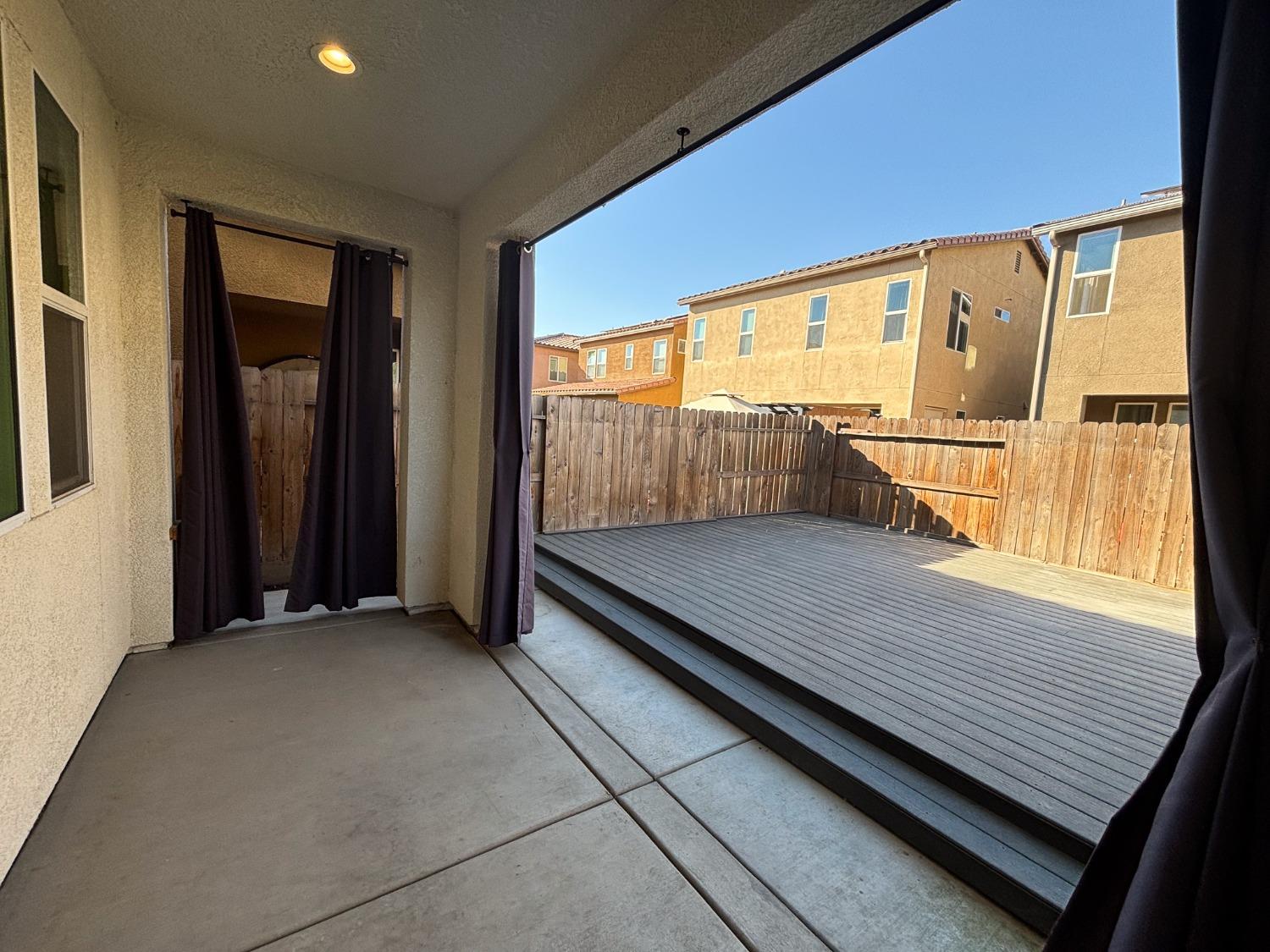 827 Fir Street West Madera, CA 93636 - Photo 17 of 63 a view of outdoor space with wooden floor