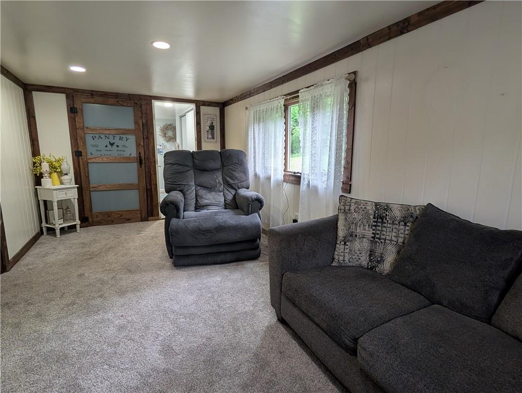 205 Woods Road Ligonier, PA 15658 - Photo 5 of 32 a living room with furniture and a couch