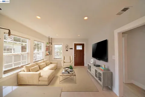 a view of a terrace with couches