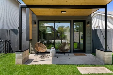 a view of outdoor space and patio