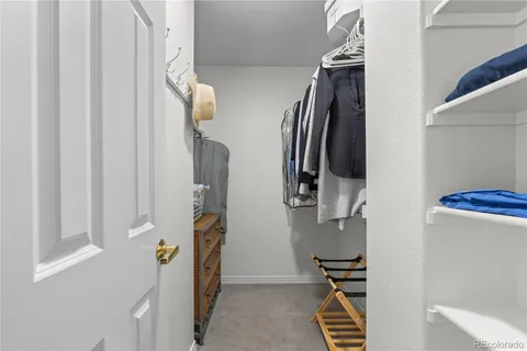 a view of walk in closet