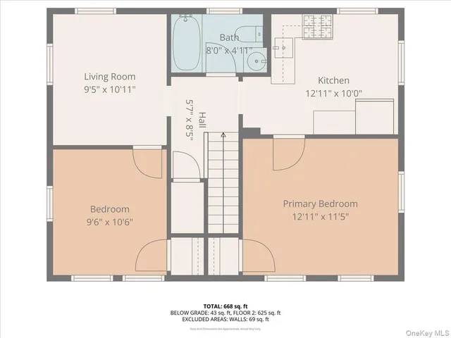 $2,500 | 68 South 2nd Street, Unit 2, Bethpage, NY 11714