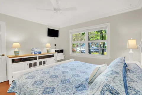 a patio with a outdoor space