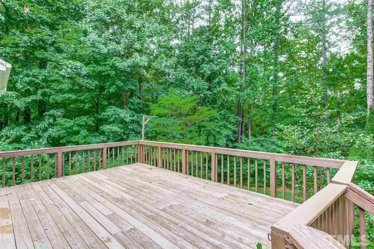 7604 Glenharden Drive Raleigh, NC 27613 - Photo 28 of 30 a view of a wooden deck