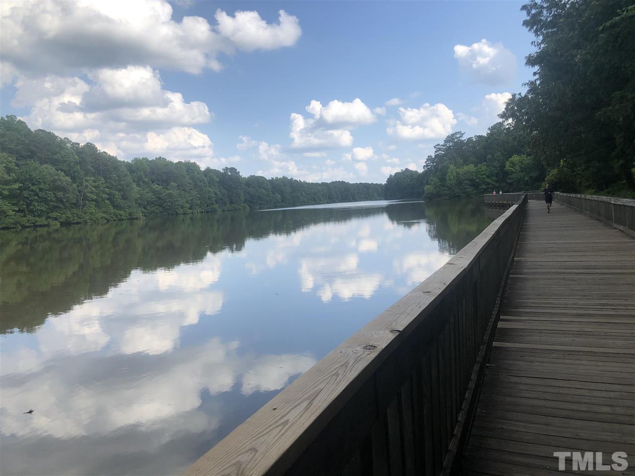 7604 Glenharden Drive Raleigh, NC 27613 - Photo 30 of 30 a view of a lake from a balcony