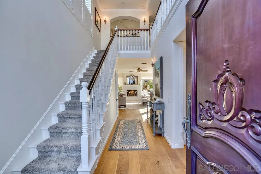 4 GingerTree Lane Coronado, CA 92118 - Photo 3 of 54 a view of an entryway with wooden floor