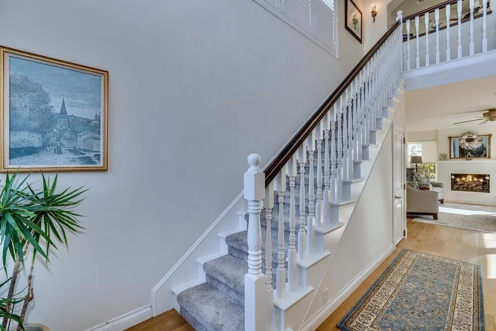 4 GingerTree Lane Coronado, CA 92118 - Photo 4 of 54 a view of entryway and hall with wooden floor