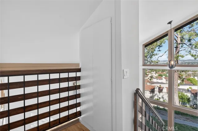 a view of backyard with green space