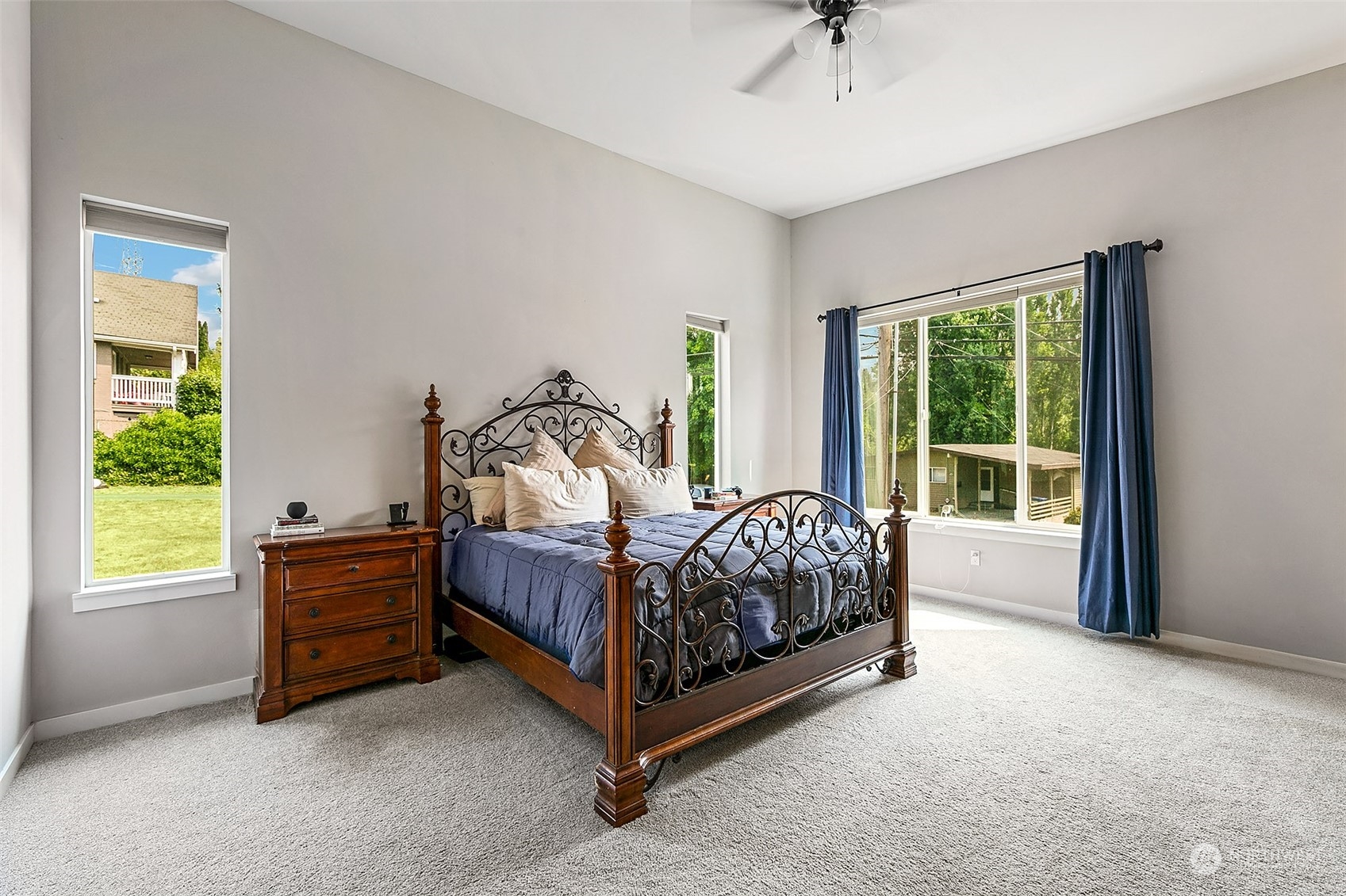 5136 South Creston Street Seattle, WA 98178 - Photo 13 of 27 a bedroom with a bed and a window