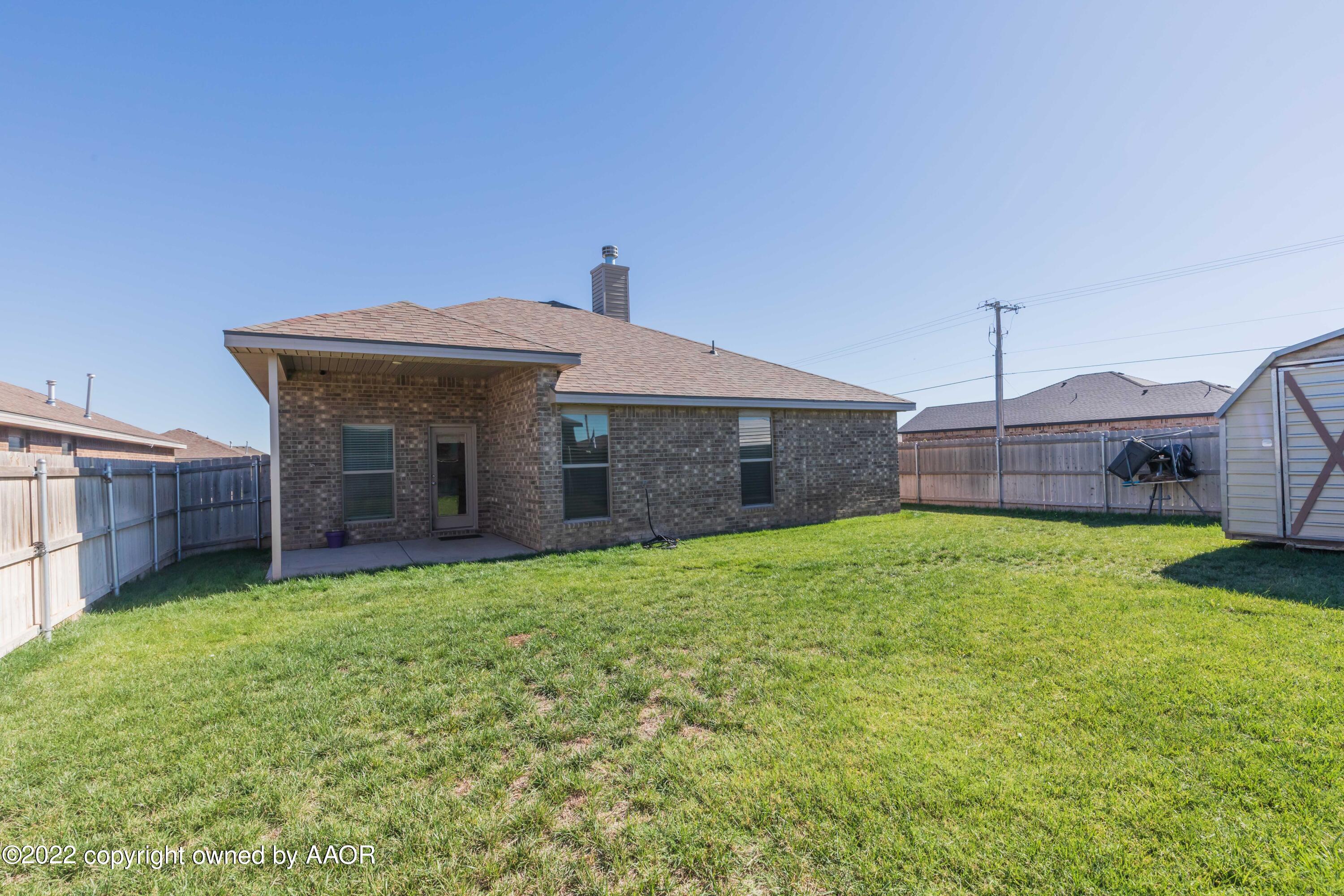 4816 Eberly Street Amarillo, TX 79118 - Photo 4 of 36 BACKYARD VIEW 2