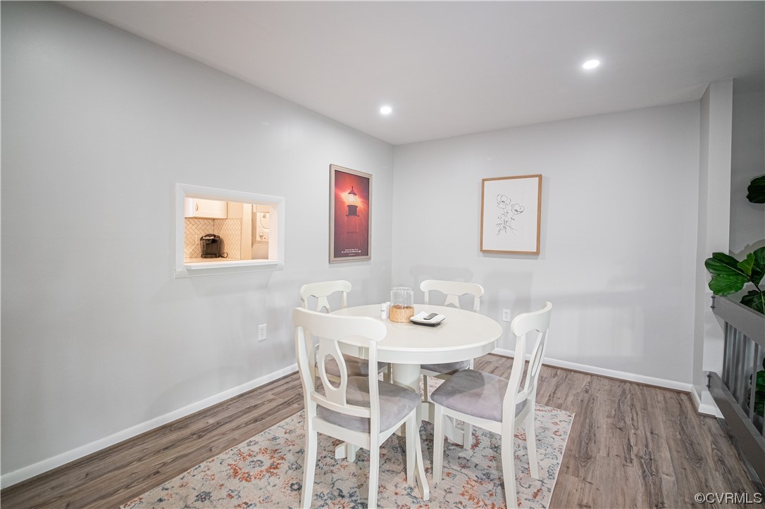11601 East Briar Patch Drive Midlothian, VA 23113 - Photo 20 of 50 a view of a dining room with furniture and wooden floor