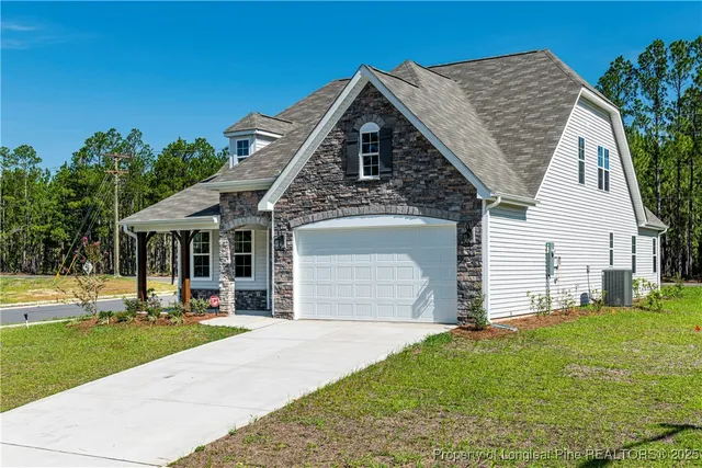 a front view of house with yard