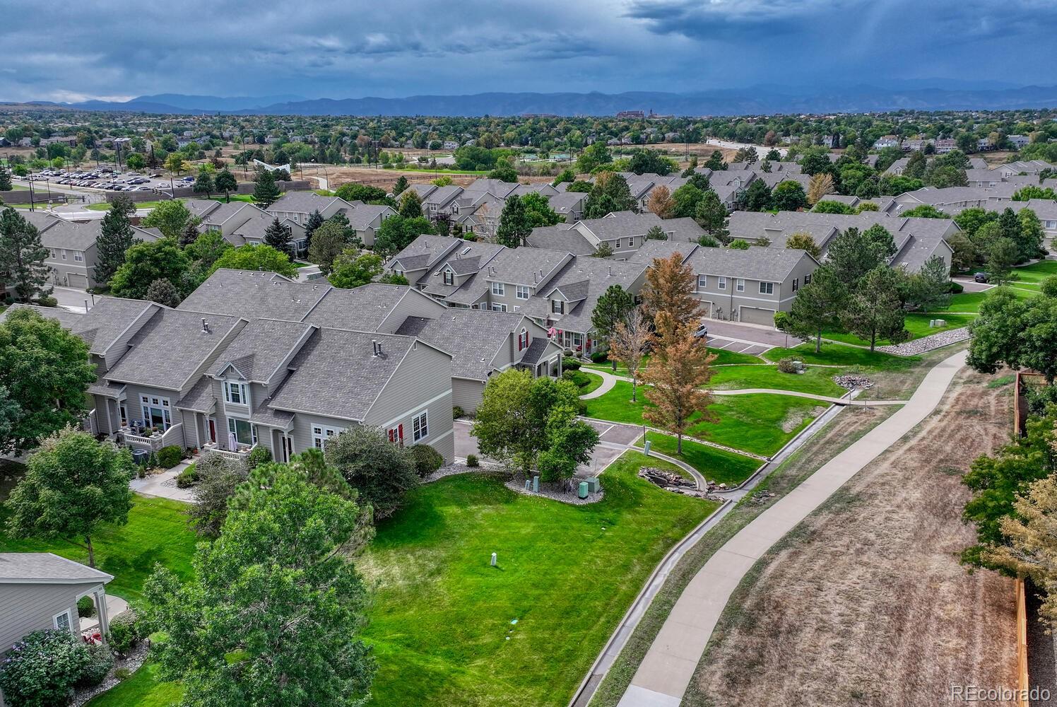 6335 Trailhead Road Highlands Ranch, CO 80130 - Photo 44 of 50 an aerial view of multiple house