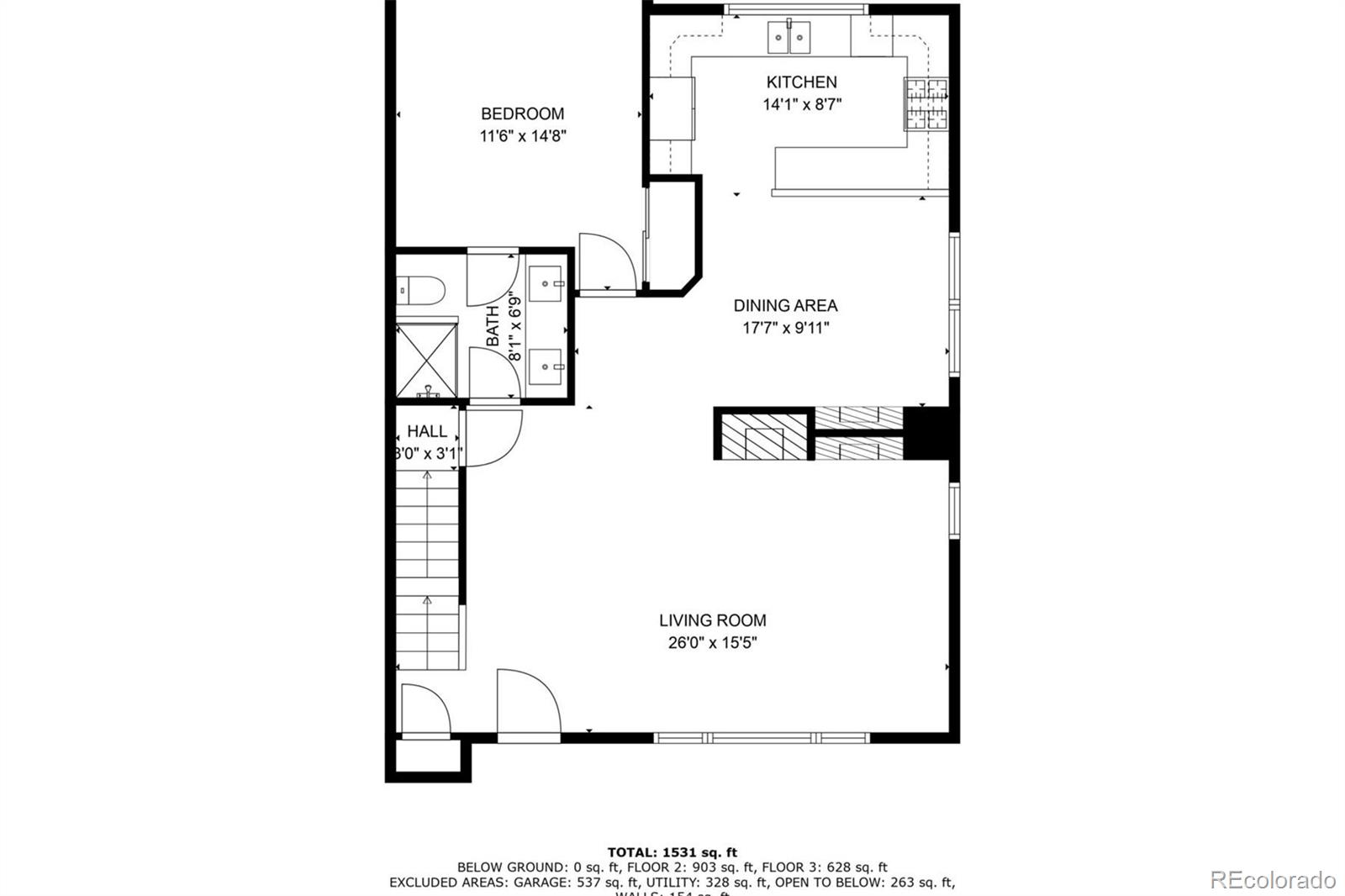 6335 Trailhead Road Highlands Ranch, CO 80130 - Photo 49 of 50 a picture of floor plan