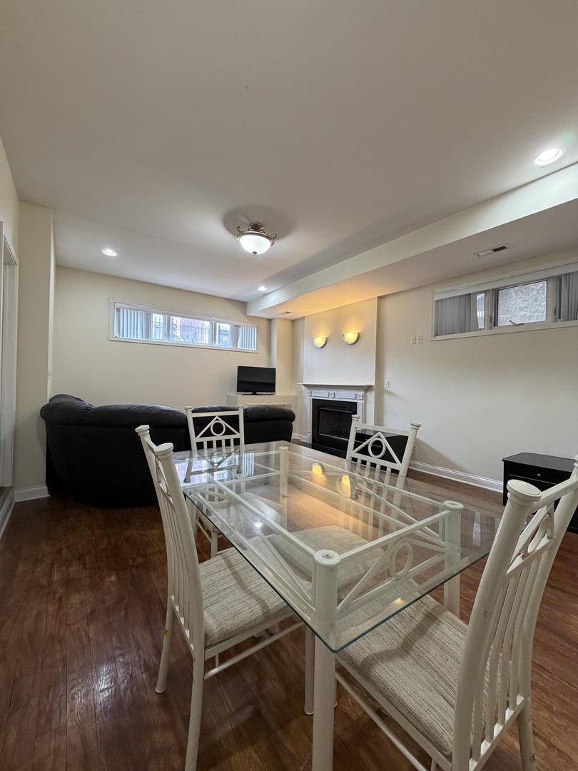 2355 West Harrison Street, Unit GDN Chicago, IL 60612 - Photo 5 of 14 a view of a dining room with furniture