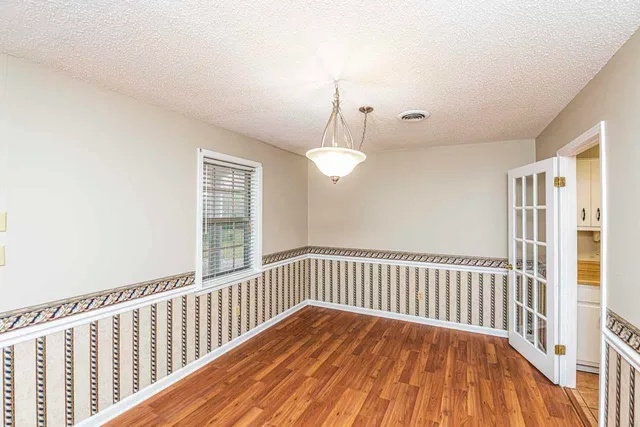 a view of wooden floor