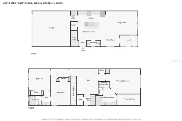 $319,000 | 32010 Blue Passing Loop, Wesley Chapel, FL 33545