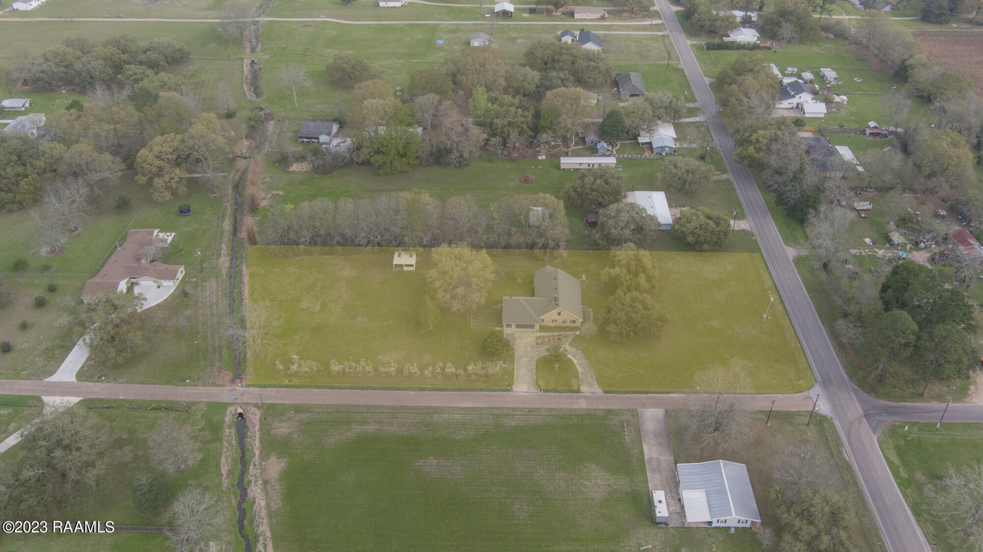 420 Austin Road Youngsville, LA 70592 - Photo 40 of 41 Property Lines Side_