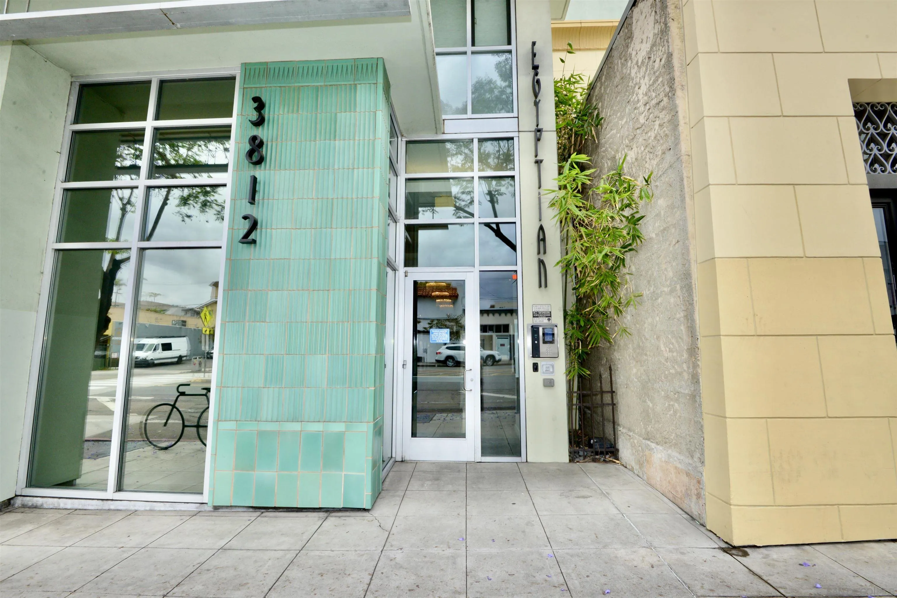 3812 Park Boulevard, Unit 412 San Diego, CA 92103 - Photo 19 of 24 a view of a entryway door front of house