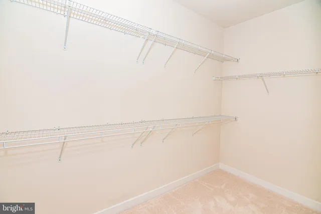 a view of a rack on the wall