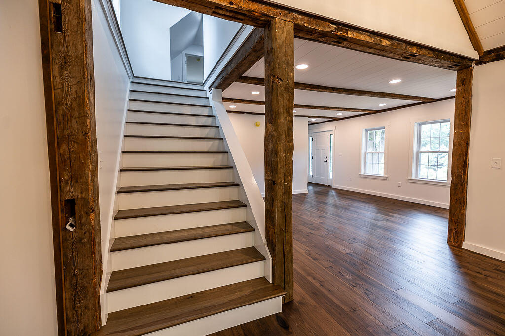 497 North Parish Road Turner, ME 04282 - Photo 28 of 67 Custom staircase