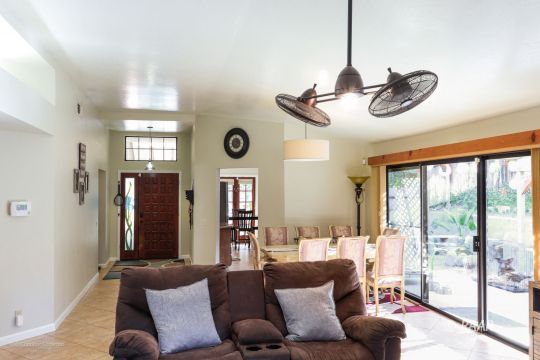 240 West Sequoia Place Ridgecrest, CA 93555 - Photo 9 of 32 a view of a livingroom with furniture and windows