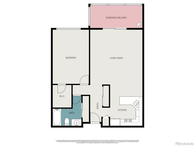 $1,325 | 3465 South Poplar Street, Unit 106, Denver, CO 80224