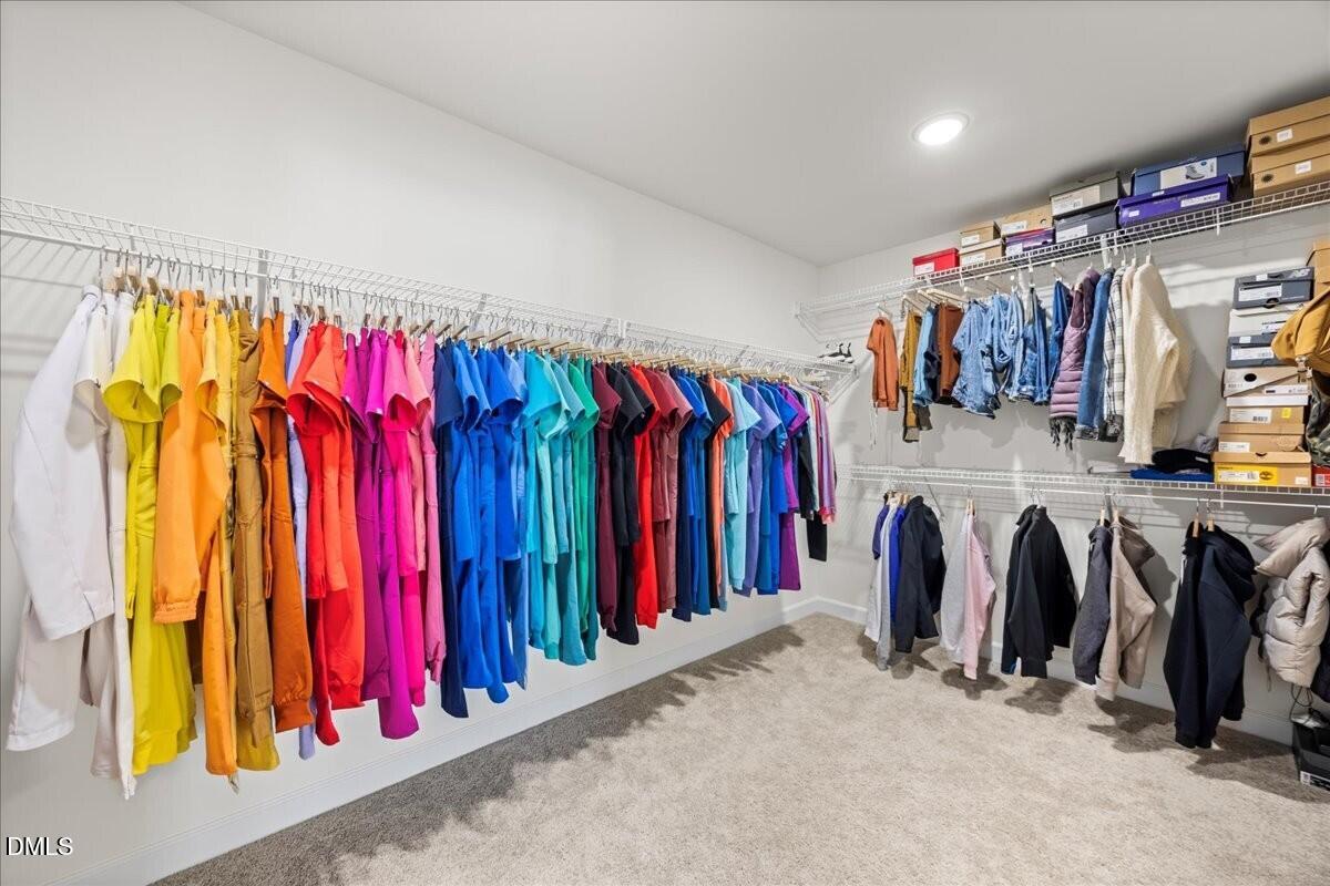 653 Craftsman Rdg Trail Knightdale, NC 27545 - Photo 29 of 50 a view of a walk in closet