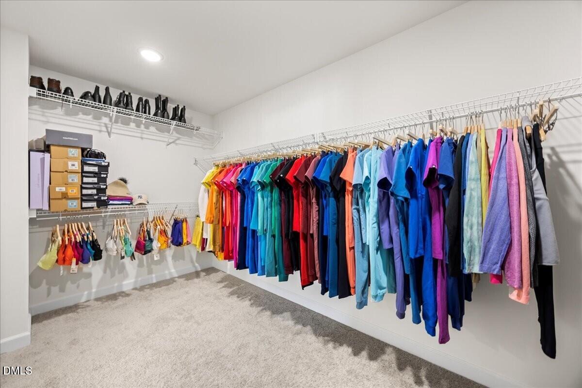 653 Craftsman Rdg Trail Knightdale, NC 27545 - Photo 30 of 50 a view of a walk in closet