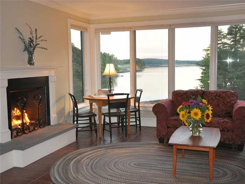 105 Sheepscot Road Alna, ME 04535 - Photo 5 of 33 Other. Wood Fireplace, looking from...