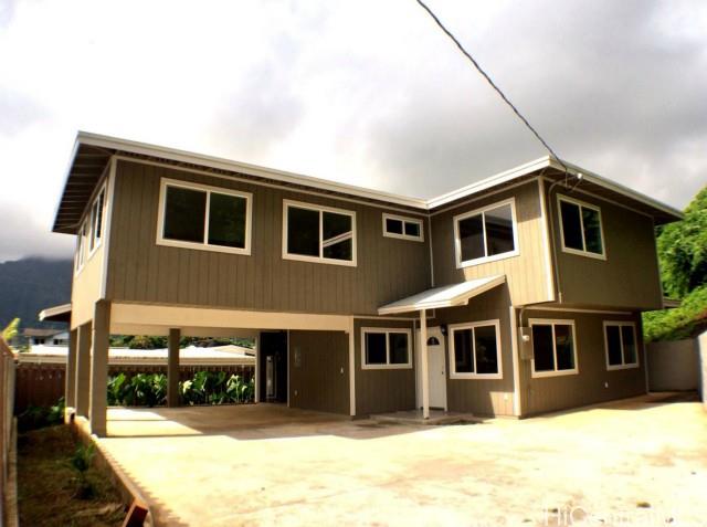 Awesome, move-in ready 4/3 single family home in the heart of Kaneohe Town.  Flag lot offers some privacy off the main road.
