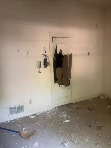 a view of a utility room with a utility room