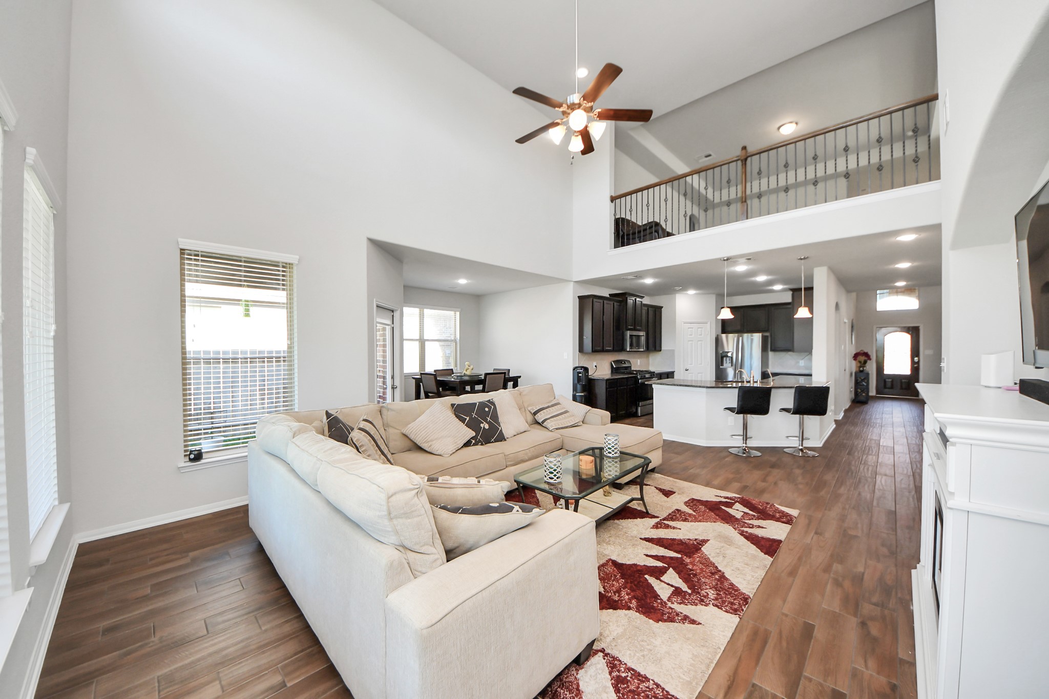 14611 Sycamore Side Way Cypress, TX 77429 - Photo 19 of 46 a living room with furniture and a large window