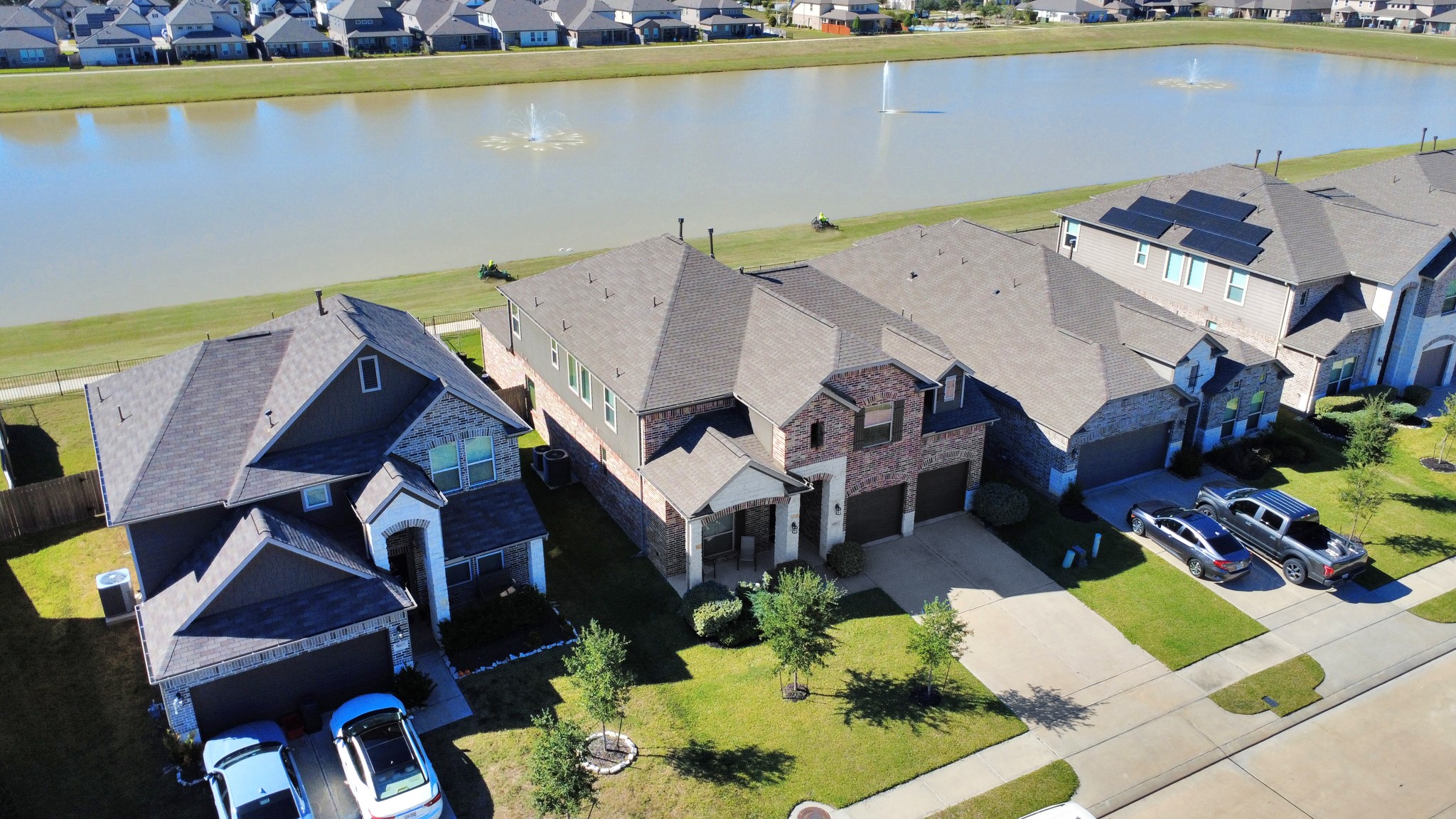 14611 Sycamore Side Way Cypress, TX 77429 - Photo 46 of 46 an aerial view of a house with a swimming pool