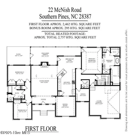 $680,000 | 22 McNish Road, Southern Pines, NC 28387