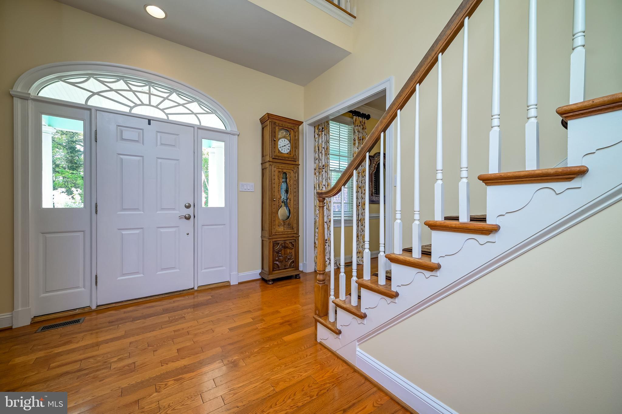 12850 Highland Road Highland, MD 20777 - Photo 7 of 56 a view of an entryway with wooden floor and door