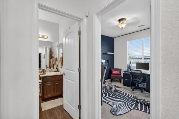 a view of living room and kitchen with furniture