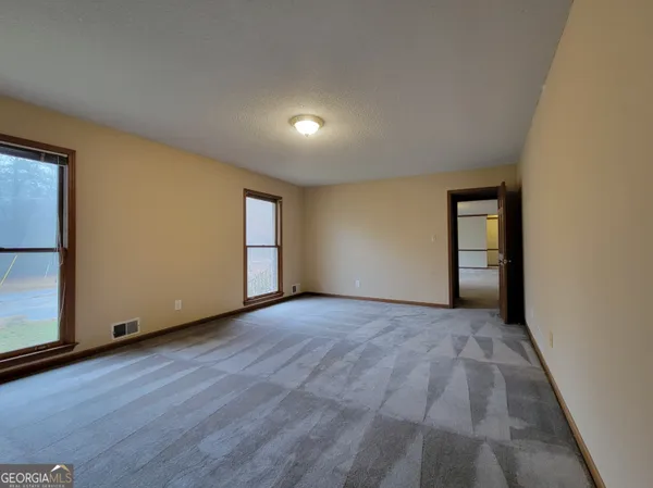 a view of empty room