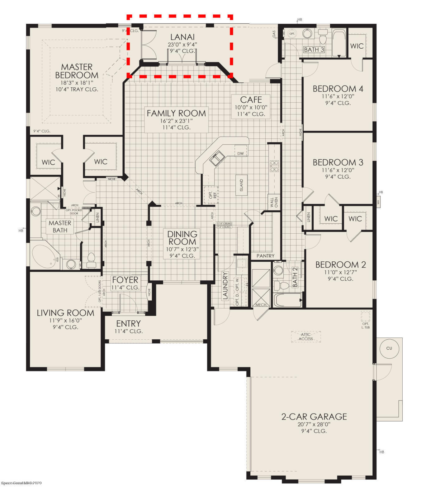 8226 Stonecrest Drive Melbourne, FL 32940 - Photo 3 of 3 Montgomery Floor Plan