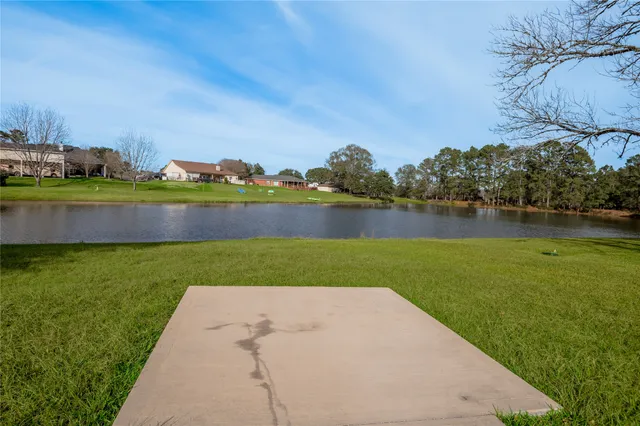 a view of lake with houses