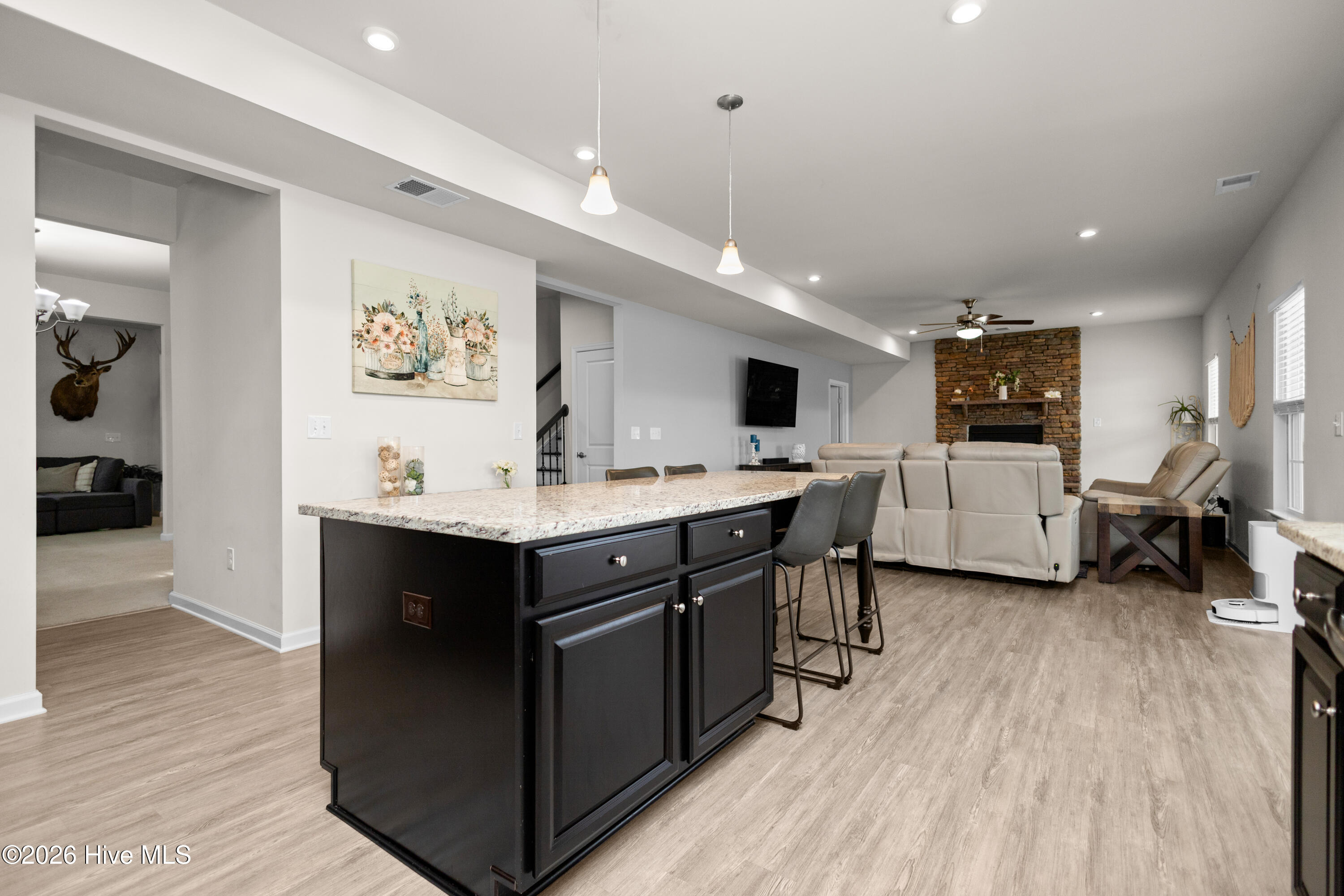 217 Sunny Lake Road Moyock, NC 27958 - Photo 20 of 75 Kitchen and Family Room