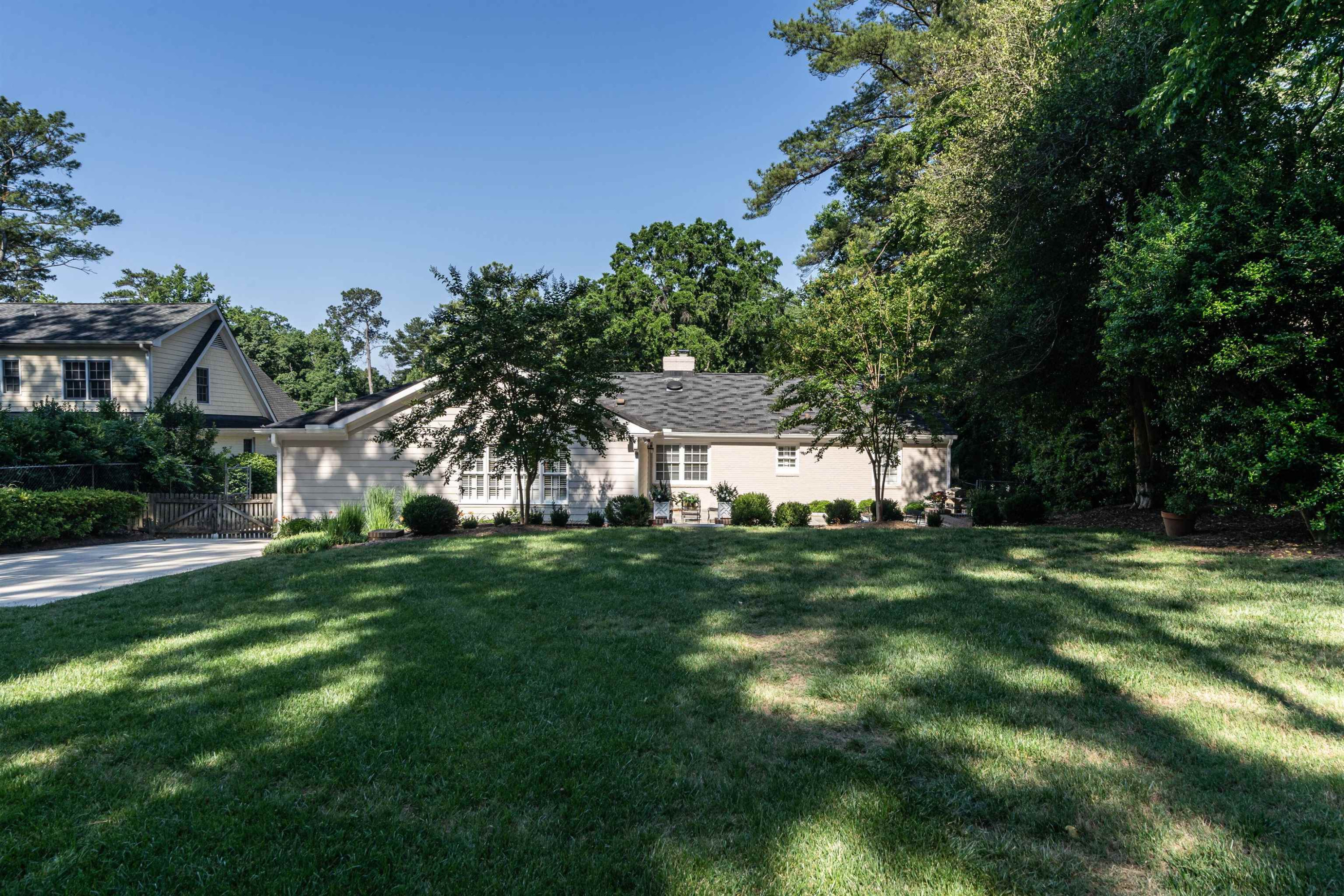 3324 Coleridge Drive Raleigh, NC 27609 - Photo 36 of 36 View of back of home!