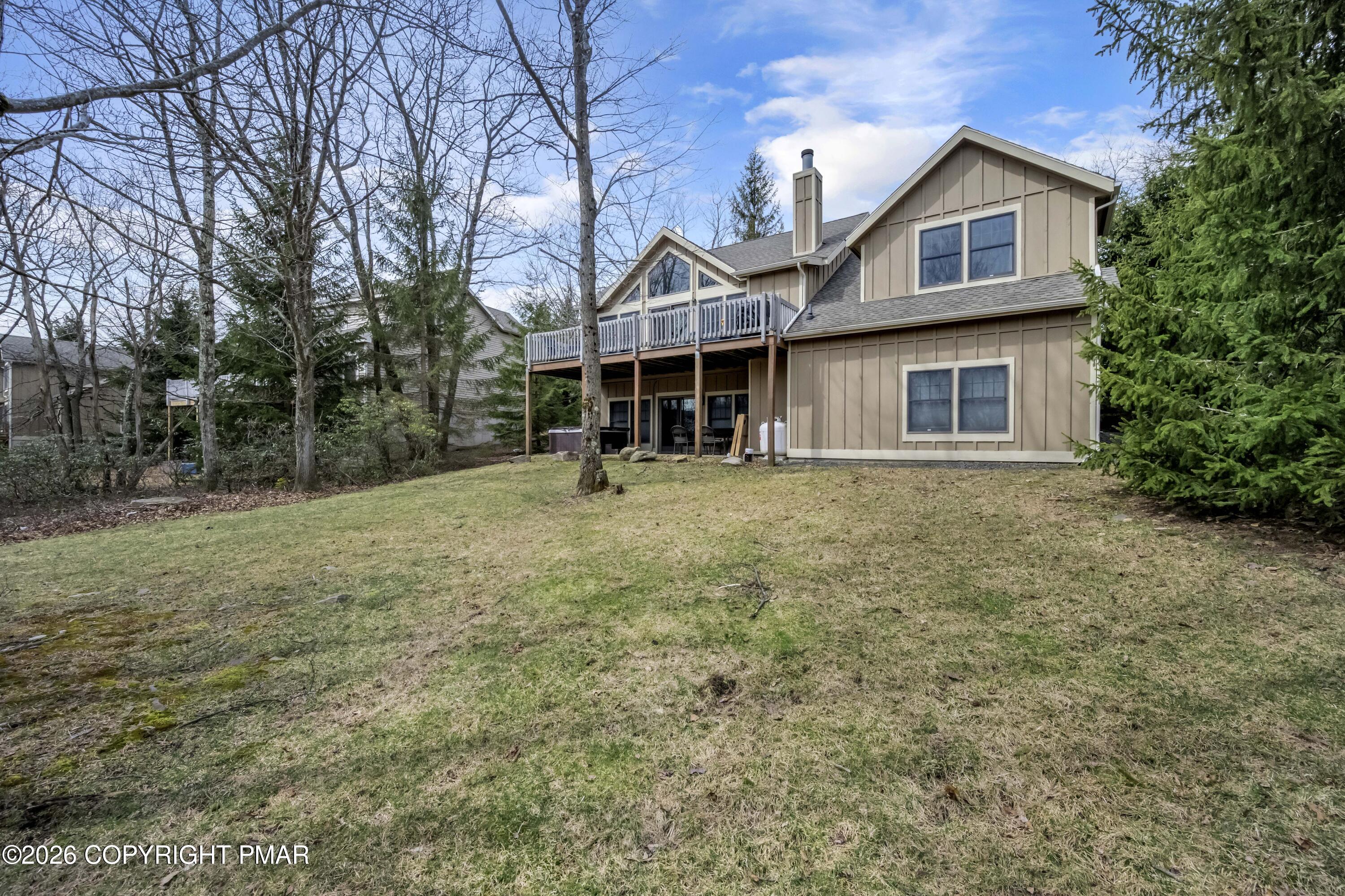188 Upper Deer Valley Road Tannersville, PA 18372 - Photo 25 of 49 a front view of a house with a yard