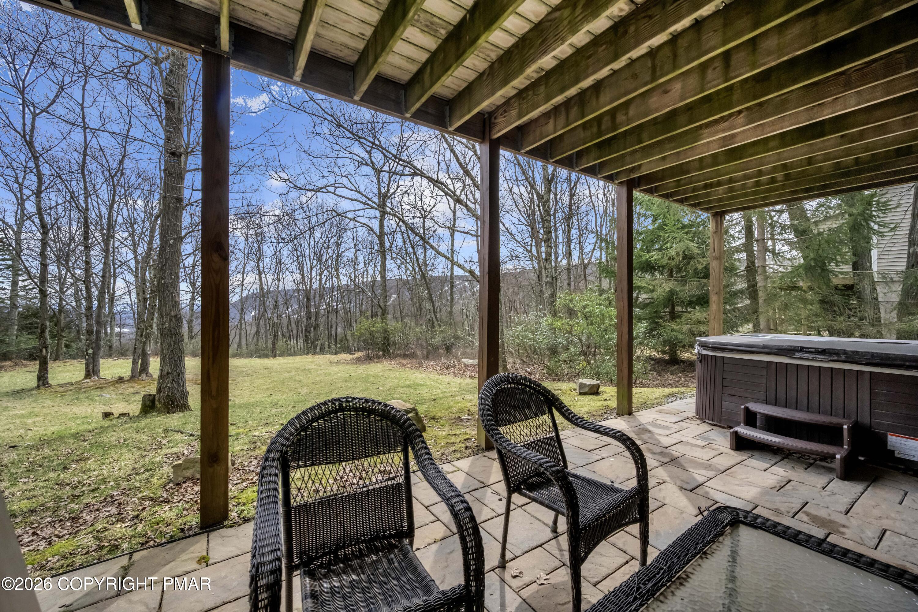 188 Upper Deer Valley Road Tannersville, PA 18372 - Photo 41 of 49 a view of swimming pool with outdoor seating