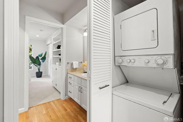 a view of washer and dryer