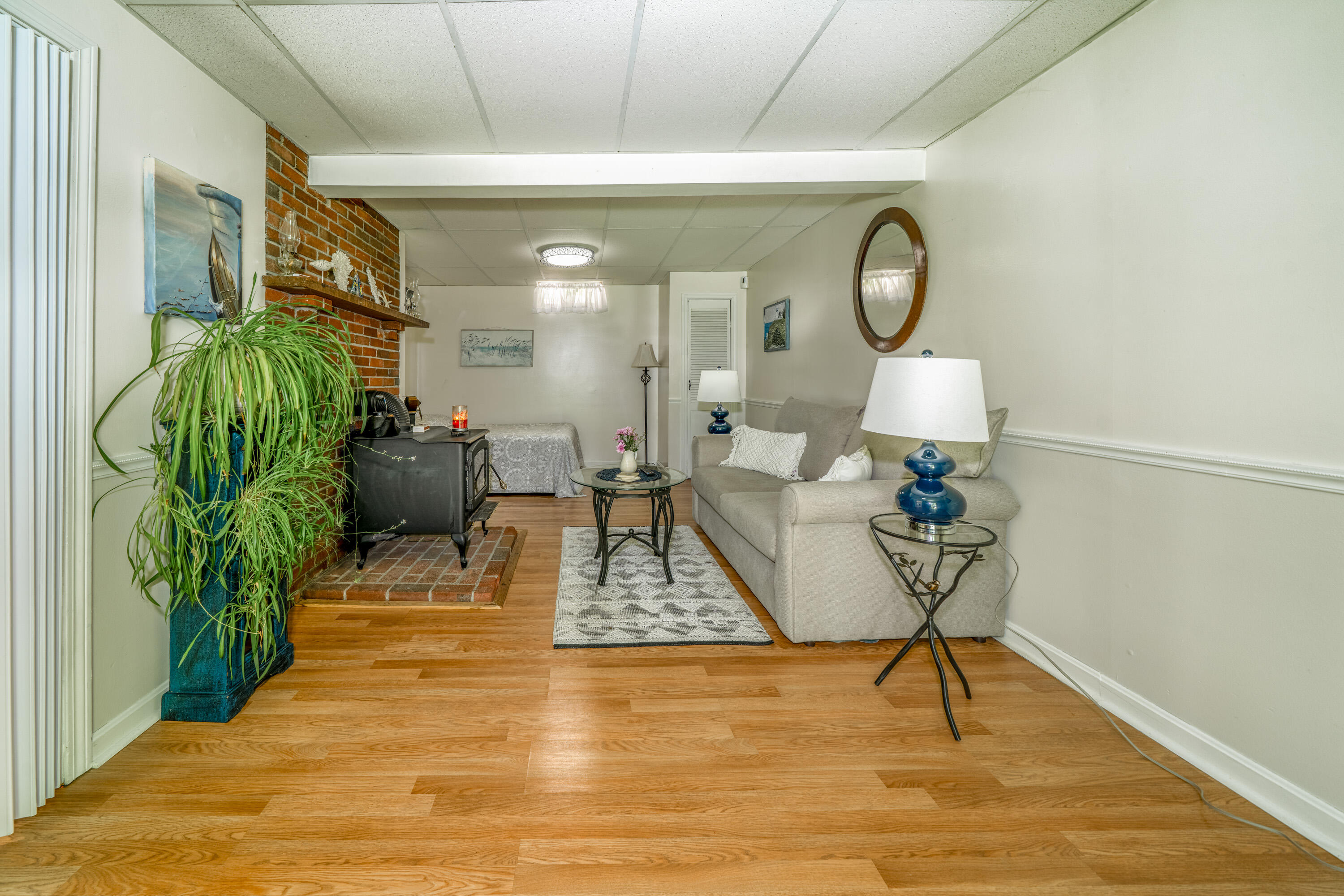 105 Perry Greene Hill Road Waldoboro, ME 04572 - Photo 32 of 61 Downstair living room area